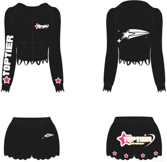 Black And White Top Tier Fall Set